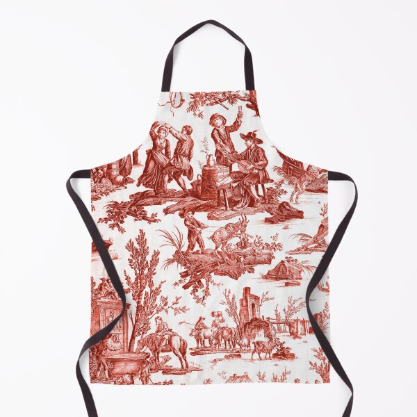 Item preview, Kosher Meat Red Toile de Jouy - Kosher Meat designed and sold by thekosherhub.