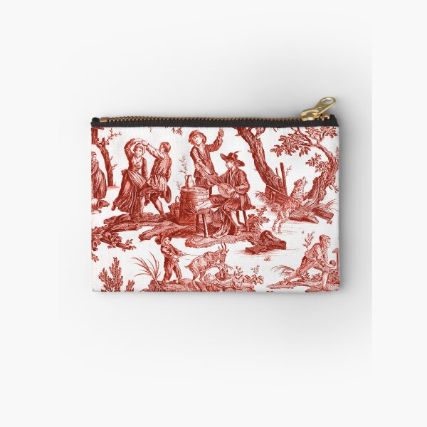 Item preview, Kosher Meat Red Toile de Jouy - Kosher Meat designed and sold by thekosherhub.