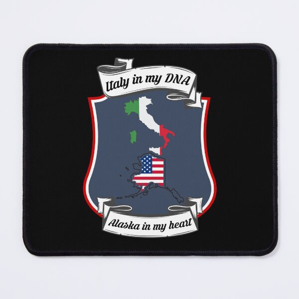 Item preview, Italy in my DNA, Alaska in my heart Heritage designed and sold by Tony ⭐⭐⭐⭐⭐.