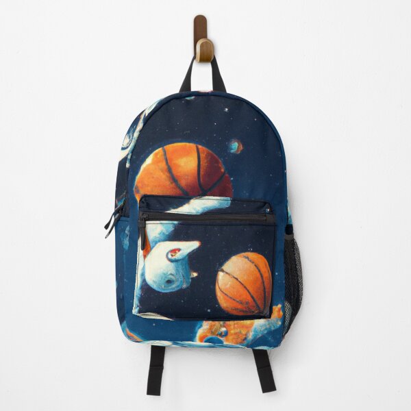 Artikelvorschau, Astronaut spielt Basketball mit Katze im Weltraum entworfen und verkauft von Rirus.