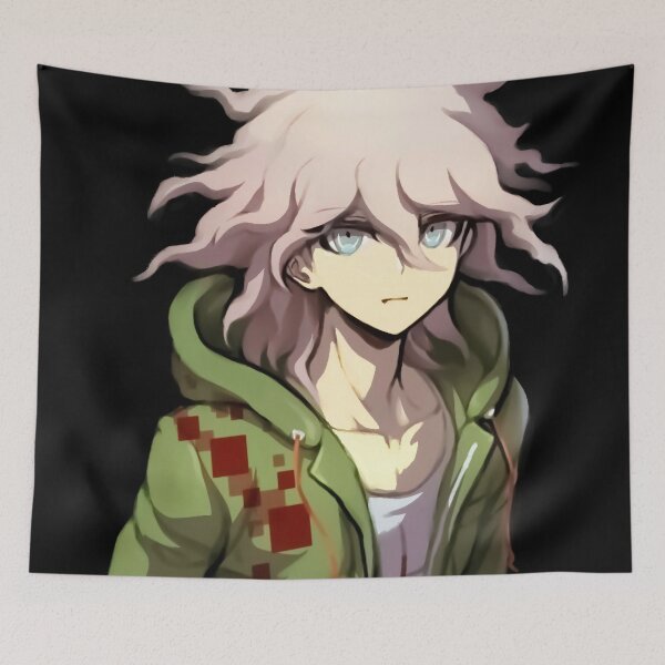 Item preview, Nagito Komaeda Danganronpa Artistic Drawing designed and sold by Oldhamwav.