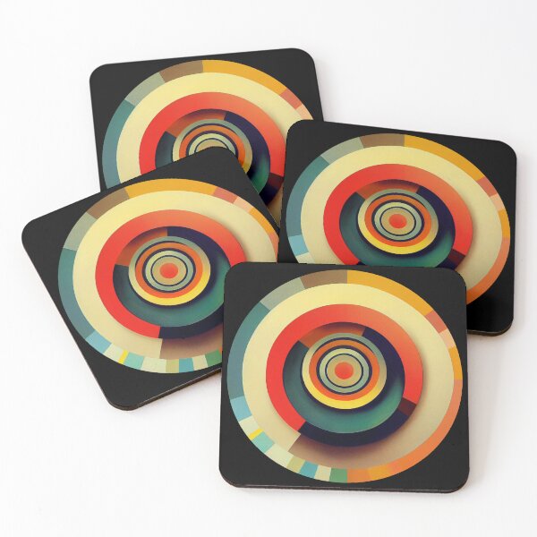 Item preview, Painted Concentric Circles designed and sold by Texterns.