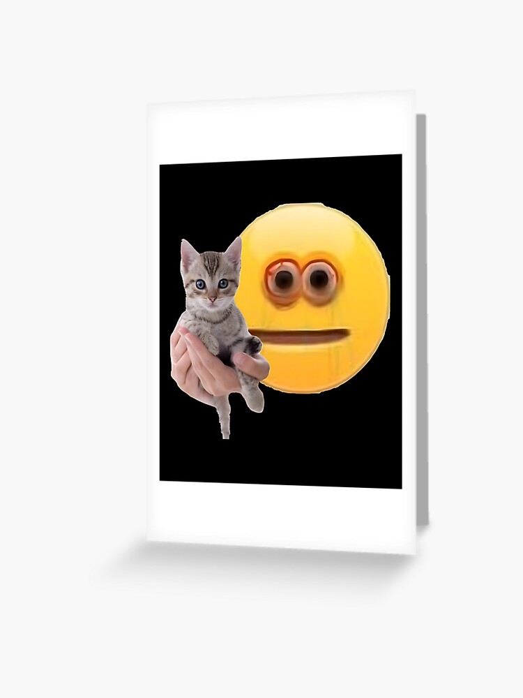 Cursed Emoji (Painted) | Greeting Card