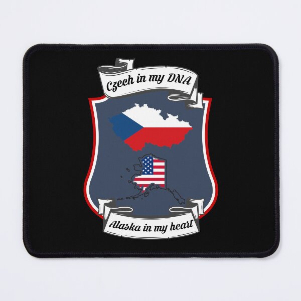 Item preview, Czech in my DNA, Alaska in my heart Heritage designed and sold by Tony ⭐⭐⭐⭐⭐.