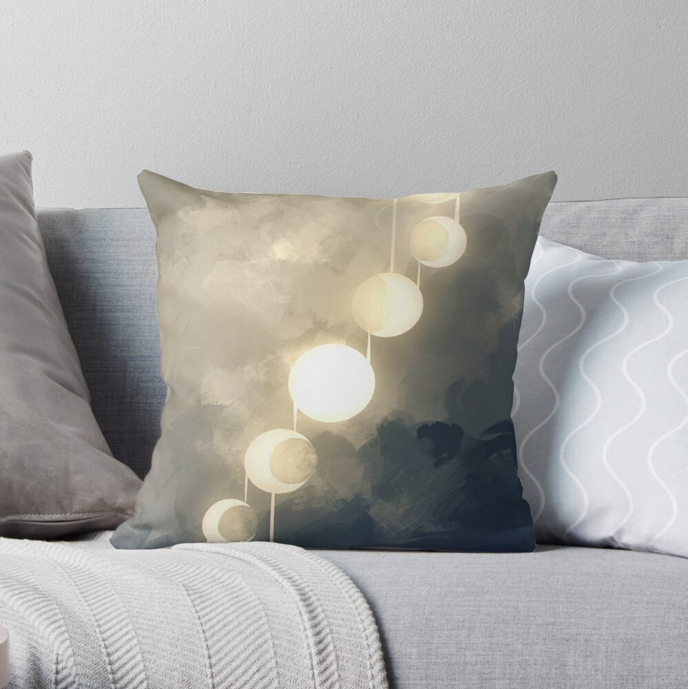 Item preview, Throw Pillow designed and sold by nathengyn.