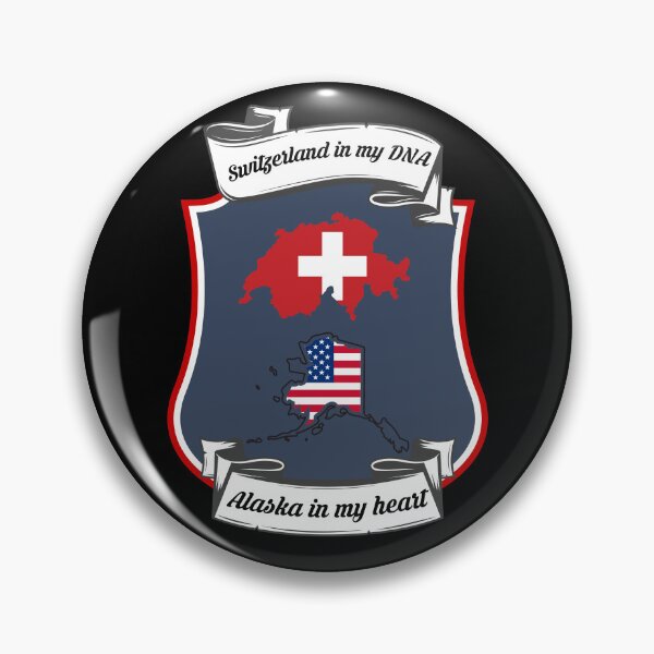 Item preview, Switzerland in my DNA, Alaska in my heart Heritage designed and sold by Tony ⭐⭐⭐⭐⭐.
