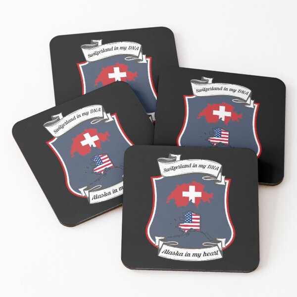 Item preview, Switzerland in my DNA, Alaska in my heart Heritage designed and sold by Tony ⭐⭐⭐⭐⭐.