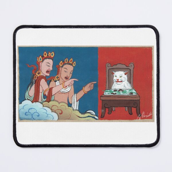 Item preview, Woman yelling at a cat designed and sold by MarvinDaxham.