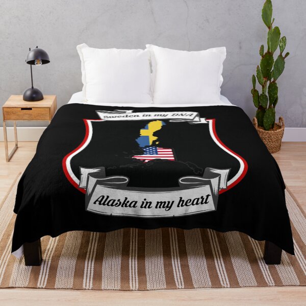 Item preview, Sweden in my DNA, Alaska in my heart Heritage designed and sold by Tony ⭐⭐⭐⭐⭐.