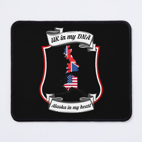 Item preview, UK in my DNA, Alaska in my heart Heritage designed and sold by Tony ⭐⭐⭐⭐⭐.