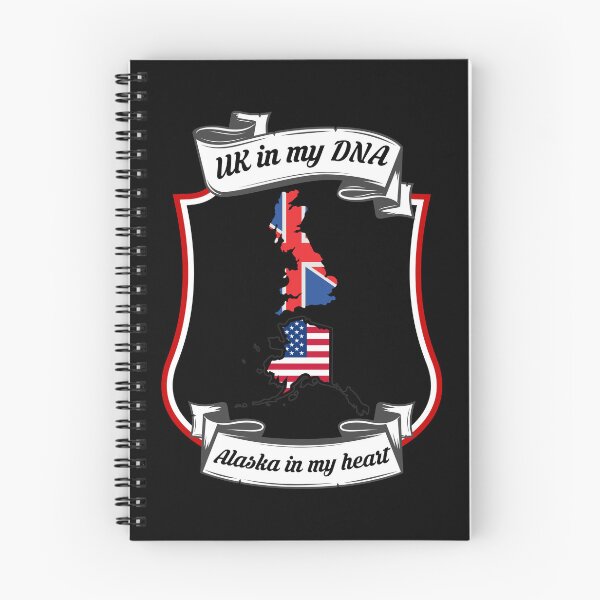 Item preview, UK in my DNA, Alaska in my heart Heritage designed and sold by Tony ⭐⭐⭐⭐⭐.