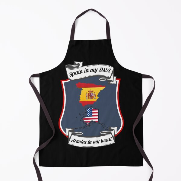 Item preview, Spain in my DNA, Alaska in my heart Heritage designed and sold by Tony ⭐⭐⭐⭐⭐.