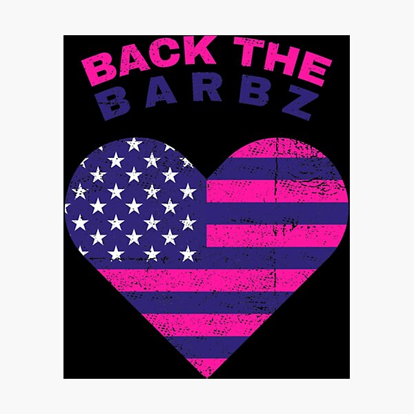Item preview, Back The Barbz    designed and sold by maikla587.