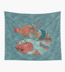 Fish Folk Wall Tapestry