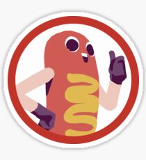 Hawt Dawg Man Stickers Sticker