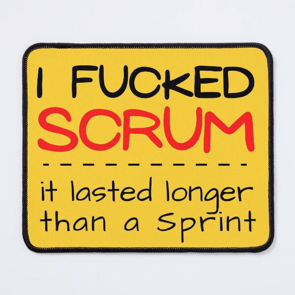 Item preview, I fucked scrum. It lasted longer than a sprint designed and sold by trendingatees.