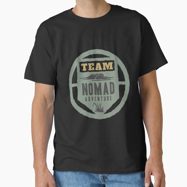 Item preview, Travel Themed T Shirt, Team Nomad Adventure designed and sold by Sunnyhova.