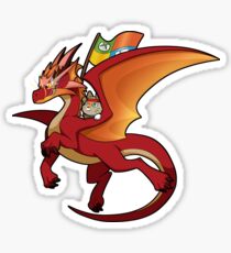 NinjaCat Dragon Sticker