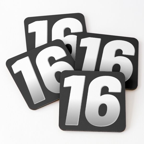 Item preview, Racing Number 16 designed and sold by Denti Kanys ⭐⭐⭐⭐⭐.