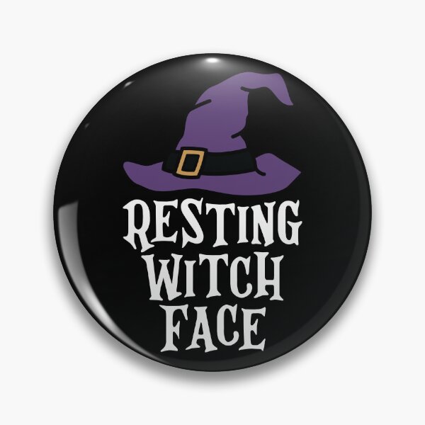 Item preview, Resting Witch Face designed and sold by spacedowl.