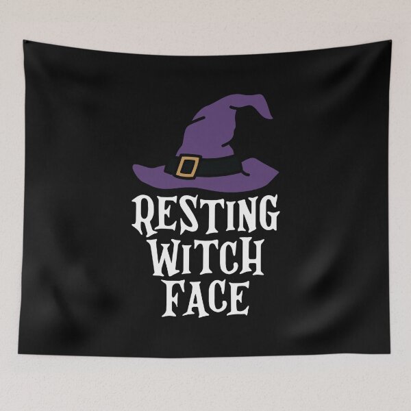 Item preview, Resting Witch Face designed and sold by spacedowl.