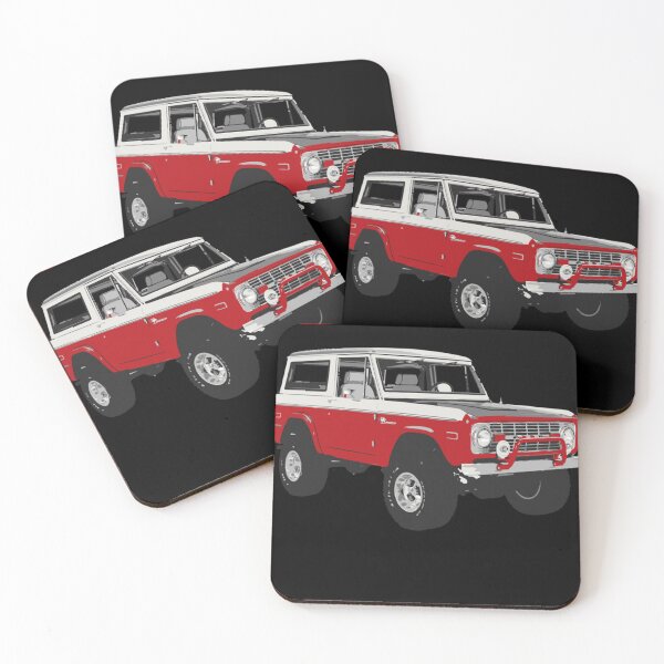 Artikelvorschau, 1975 Roter Klassiker, Ford Bronco entworfen und verkauft von NormanDrolette.