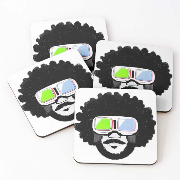 Item preview, VR Glasses on Afro Man (comic style) designed and sold by Digital-Davinci.