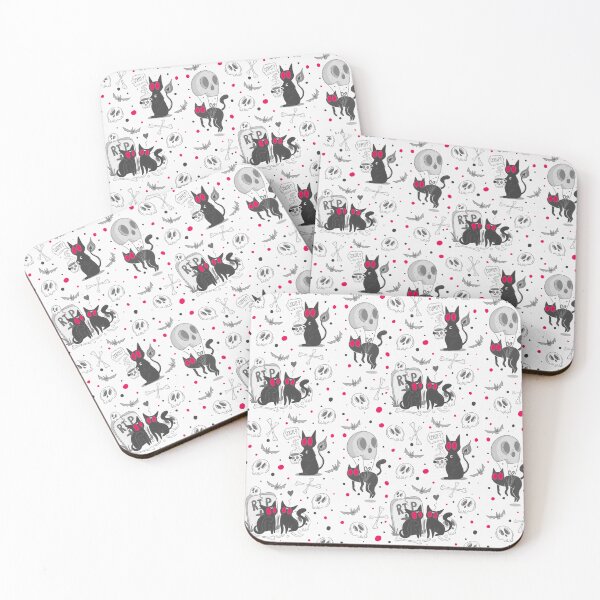 Item preview, Spooky cat pattern designed and sold by Jess.a.creates.