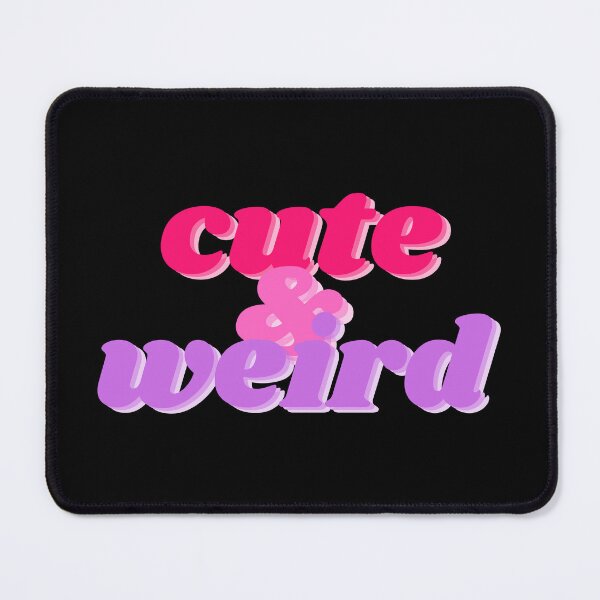 Item preview, Cute & Weird Pink and Purple shadow quirky contemporary retro vintage designed and sold by marie-inks.