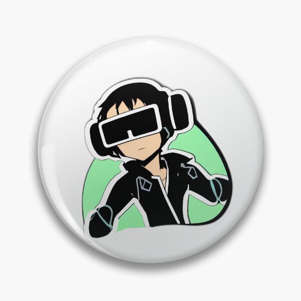 Item preview, Cyber VR Ninja Boy in Black (comic style) designed and sold by Digital-Davinci.