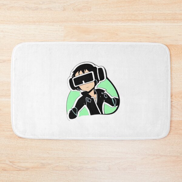 Item preview, Cyber VR Ninja Boy in Black (comic style) designed and sold by Digital-Davinci.
