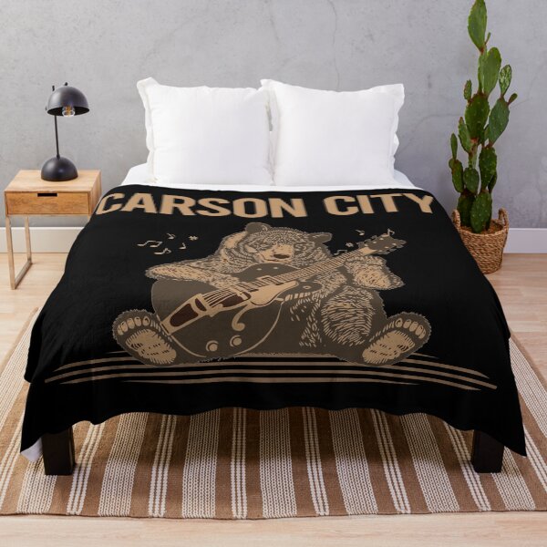 Item preview, Bear With Guitar Carson City designed and sold by BloodMoneyTwit.
