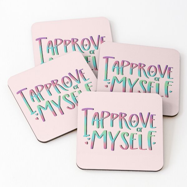 Item preview, I Approve of Myself designed and sold by GrimButterfly.