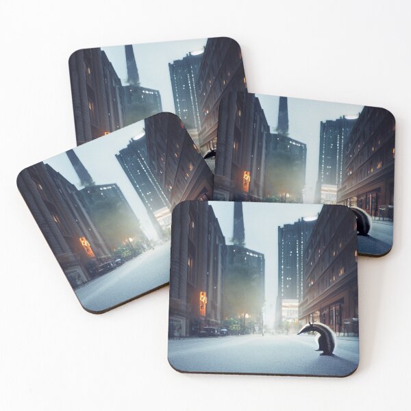 Item preview, An anteater in the city. designed and sold by Maniock.