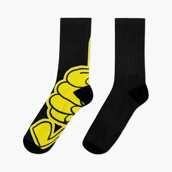 Item preview, Yellow Who Cares Thumb Sticker designed and sold by LeeStallardd.