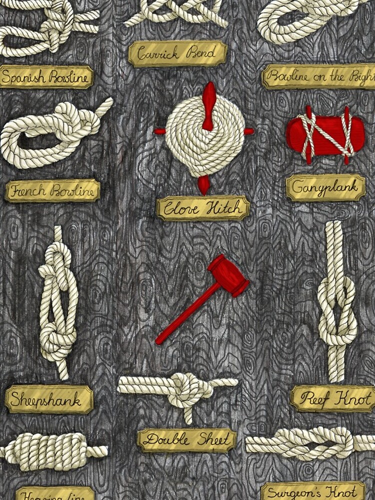 Thumbnail 4 of 4, iPhone Case, Seaman’s knots designed and sold by Ruta.