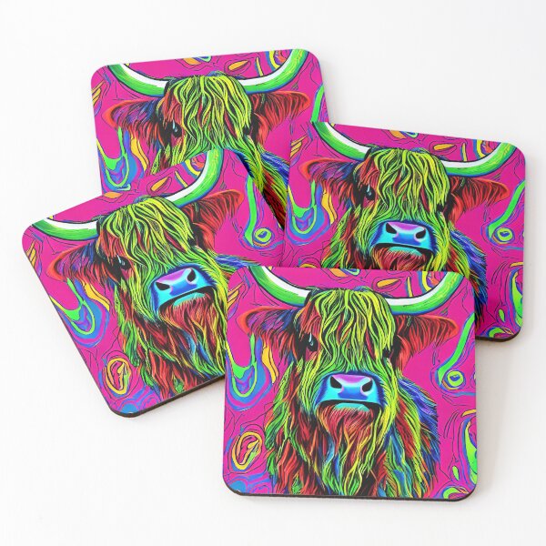 Item preview, Highland Cow Contemporary Artwork designed and sold by davidelder.