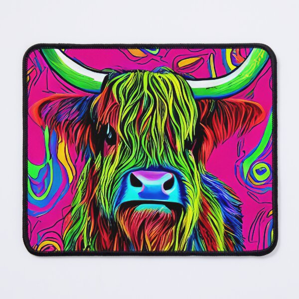Item preview, Highland Cow Contemporary Artwork designed and sold by davidelder.