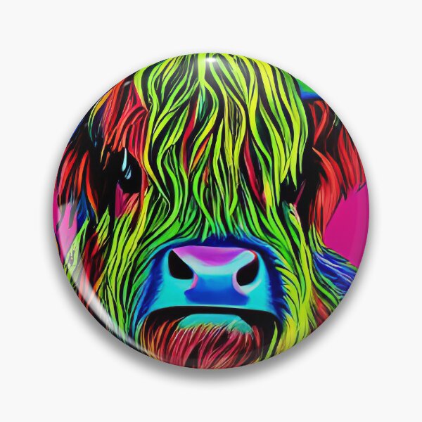 Item preview, Highland Cow Contemporary Artwork designed and sold by davidelder.