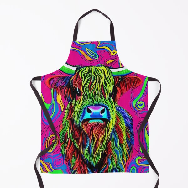 Item preview, Highland Cow Contemporary Artwork designed and sold by davidelder.