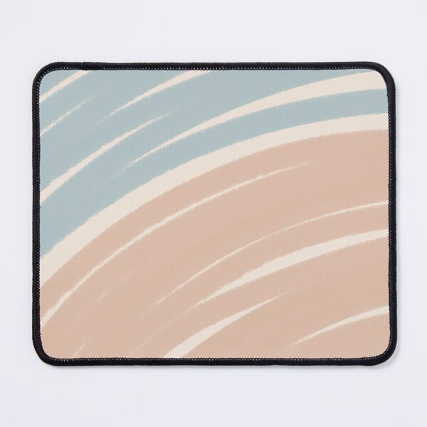 Item preview, Neutral Swirl Wavy Lines Maximalist Pattern Retro Style Cute Aesthetic Deep Blue & Tan designed and sold by scorpiolane.