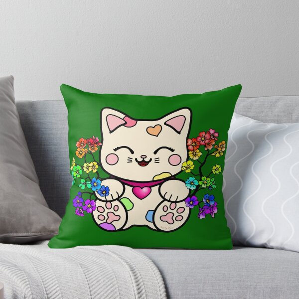 Item preview, Happy Rainbow Kitty designed and sold by Art by Veya.