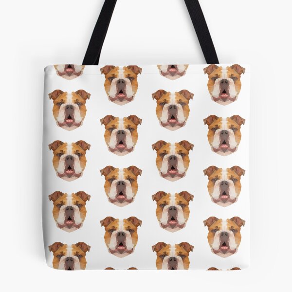 Item preview, Geometric Low-Poly Bulldog Print! designed and sold by LauraKawaii.