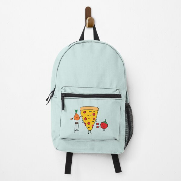 Item preview, cute pizza with tomato and onion designed and sold by wordspotrayal.