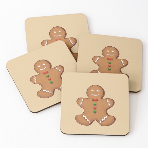 Item preview, The Happy Gingerbread Men! designed and sold by SilentNoiseArt.