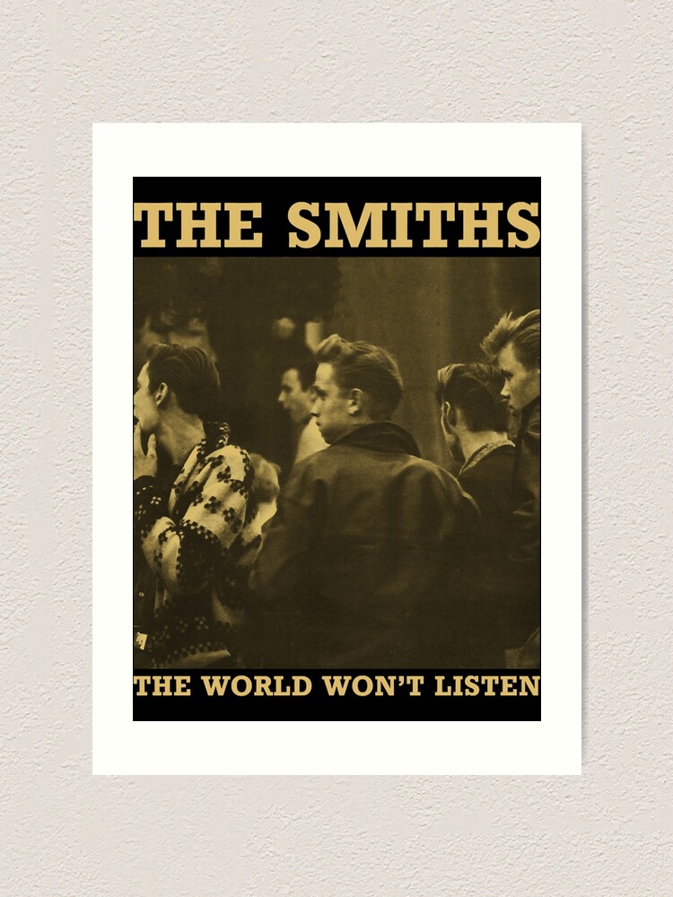 The Smiths The World Won't Listen Gift Men Women