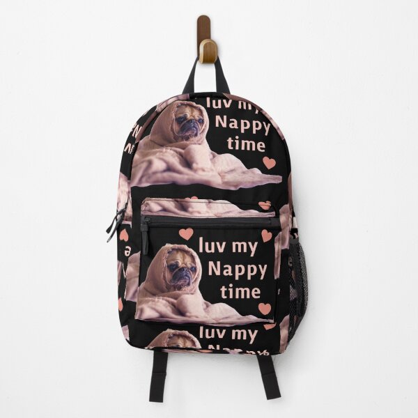 Item preview, Nappy Time For Pug! designed and sold by KathteeDesign.