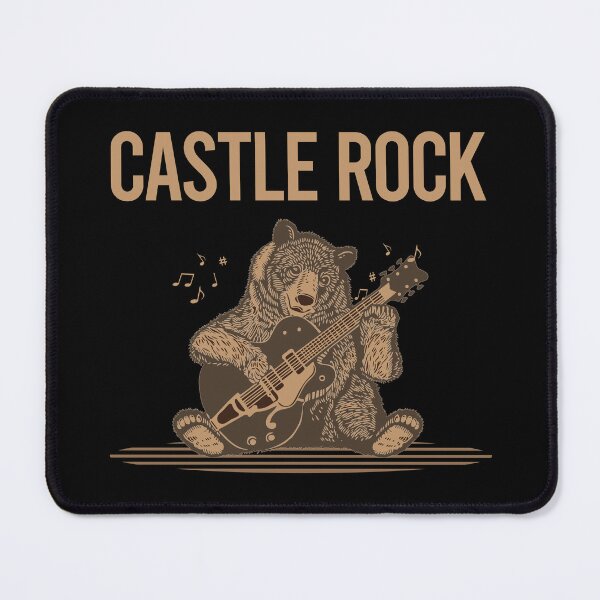 Item preview, Bear With Guitar Castle Rock designed and sold by BloodMoneyTwit.