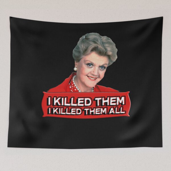 Artikelvorschau, Angela Lansbury (Jessica Fletcher) Mord schrieb sie ein Geständnis. Ich habe sie alle getötet entworfen und verkauft von GeorgeBelcher.