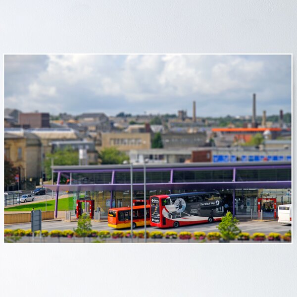 Burnley Bus Station Poster